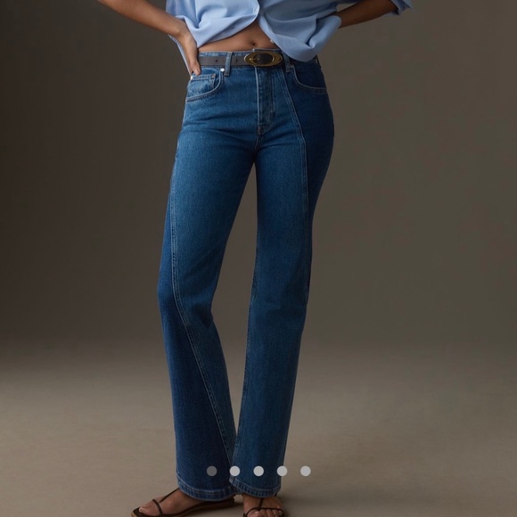 Pilcro Denim - Pilcro Straight Leg Jeans from Anthropologie